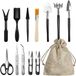 OEM Tuingereedschapset, 13-delig, zwart, met opbergtas