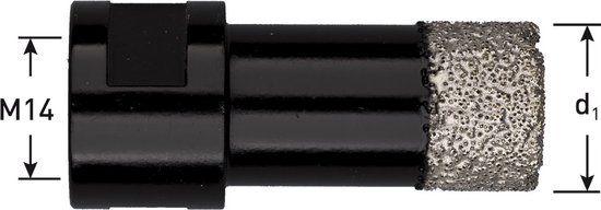 Rotec Graniet tegelboorkroon M14 opname 10 mm PREMIUM