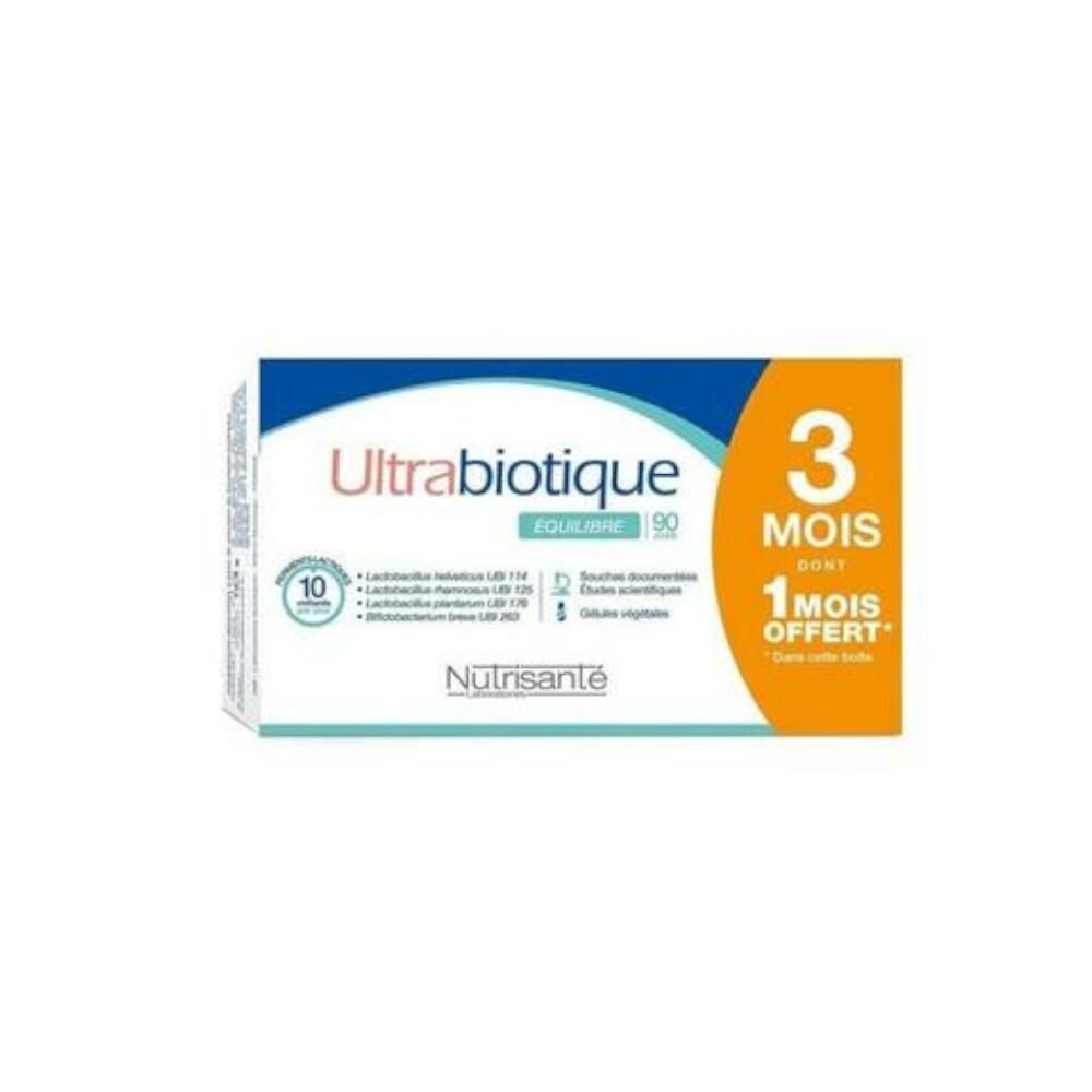Nutrisanté Nutrisanté Ultrabiotique Equilibre Promo 90 stuks