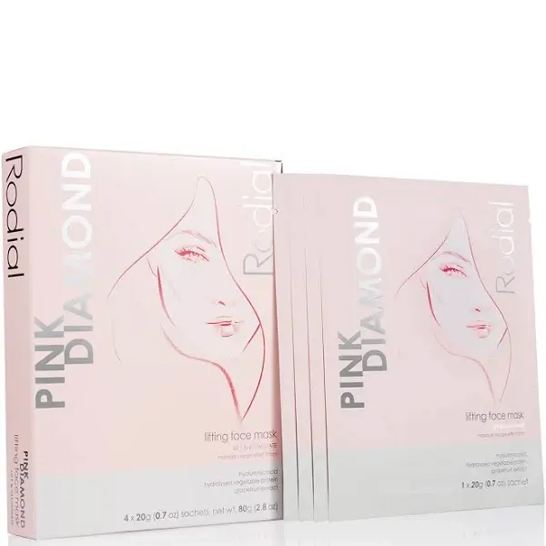 Rodial Pink Diamond Instant Lifting Mask 4 x 20 gr