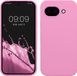 kwmobile telefoonhoesje geschikt voor Google Pixel 10a - Hoesje met siliconen coating - Smartphone case in Roze lavendel