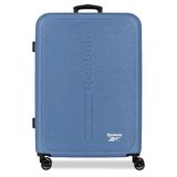 Reebok Boston Medium Denim Koffer 46x65x25 cm Hard ABS Geïntegreerd Combinatieslot 56L 4kg 4 Dubbele Wielen