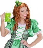 Widmann St. Patrick's Day hoedje op diadeem voor volwassenen
