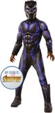 Rubie's Officieel Avengers Black Panther Battle kostuum Deluxe kinderkostuum maat S 3-4 jaar hoogte 117 cm