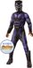 Rubie's Officieel Avengers Black Panther Battle kostuum Deluxe kinderkostuum maat S 3-4 jaar hoogte 117 cm