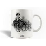 Keramische mok maniacase Zayn Malik Zanger Poster Zwart Wit