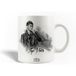 Keramische mok maniacase Zayn Malik Zanger Poster Zwart Wit