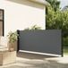 Maison Exclusive - Pare-soleil extensible avec panneaux latéraux, anthracite, 120x600 cm