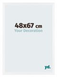 yd. Cadre photo 48x67 cm Blanc Mat MDF Catania