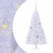 vidaXL Kunstkerstboom Wit 120 cm PVC en Staal
