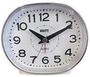 Unity Witte Bell wekker, 10,5 x 10 x 7cm