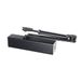 a 1.C1611.05.0.90 deursluiter New professional-plus v. verstelbaar 2GN6 met houder zwart mat