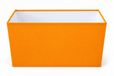 FKL DESIGN Home Deco Elegante lampenkap Milano E14 oranje