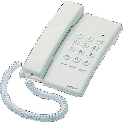 Profoon TX-117 telephone, White