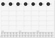 Sigel bureauonderlegger - A2 - Kalender 2026/2027/2028 - SI-H6550
