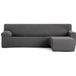 ECOMMERC3 Bankhoes voor chaise longue, kort hoekdeel rechts, donkergrijs
