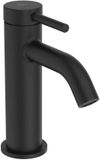 Ideal Standard Ceraline Nuovo - Wastafelkraan met afvoer ClickClack, BlueStart, zijdeglans zwart BD759XG