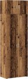 vidaXL Opbergkast Oudhout 70 x 42,5 x 225 cm