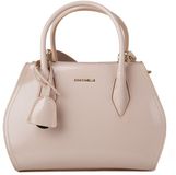 Coccinelle Lord Shiny Calf Handbag Shiny Calf Leather Beige