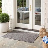 Safavieh Courtyard Collection CY8022-03012 tapijt, voor binnen en buiten, 60 x 90 cm, natuur- en crèmekleurig