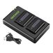 Neewer NP-FW50 Camera batterijlader compatibel met Sony A6000 A6500 A6300 A6400 A7 A7II A7RII A7SII A7S A7S2 A7R A7R2 A55 A5100 RX10 (2-delige micro-USB-aansluiting 10 mA)