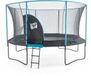 TP Toys Trampoline 427 cm Genius 14 - avec filet de sécurité - Noir/Bleu