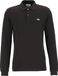 Lacoste Classic Fit polo lange mouw - zwart