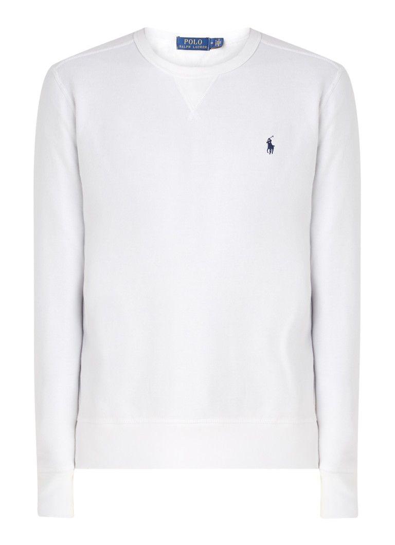 Ralph Lauren Sweater with Round Neck and Logo Embroidery