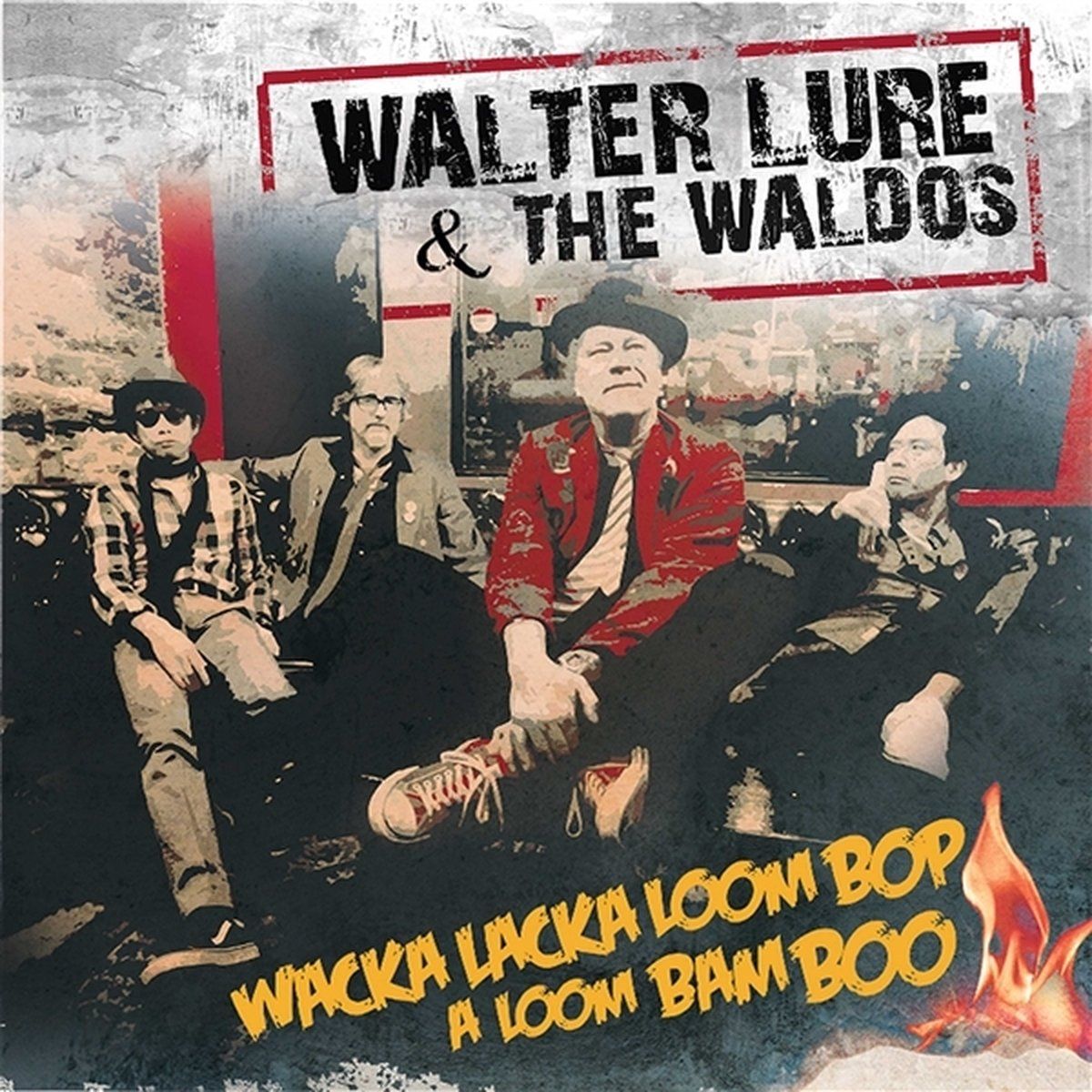 Sonic Rendezvous Walter Lure & The Waldos - Wacka Lacka Boom Bop A Loom Bam Boo (LP) (Coloured Vinyl)