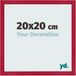 yd. Cadre photo 20x20 cm MDF Rouge Bologna