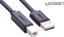 Ugreen - USB naar USB-B printerkabel - 2 meter - Zwart