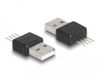 Delock Adapter USB 2.0 Type-A male with 4 pin