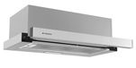 Aspes ACPE602AX afzuigkap Semi-inbouw (uittrekbaar) Roestvrijstaal 301 m³/uur