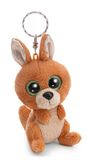 63042 Glubschis 63042 Kanni-Manni Kangoeroe Sleutelhanger, 9 cm, Bruin