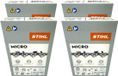STIHL Picco Micro Mini 3 zaagketting 30 cm 3/8" P 1,1 mm 44 TG 4 stuks