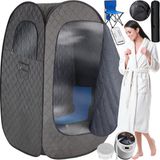 tectake® Mobiele Sauna ThermaLuxe I - Draagbare Stoomsauna