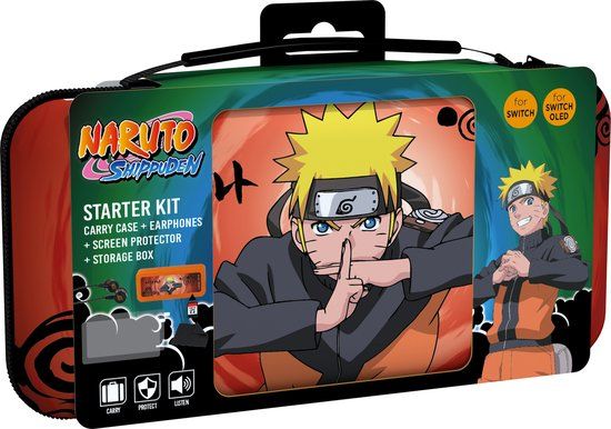 Konix Naruto Shippuden Gaming-accessoireset Jutsu Nintendo Switch, Switch Lite en Switch OLED