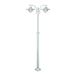 Norlys Oslo 2 Lampadaire de Parc Galvanisé - Terrasse - Aluminium