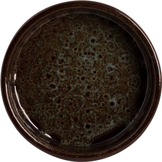 Graupera Ovenschaal Turkey 14 x 3.1 cm Bruin Blauw
