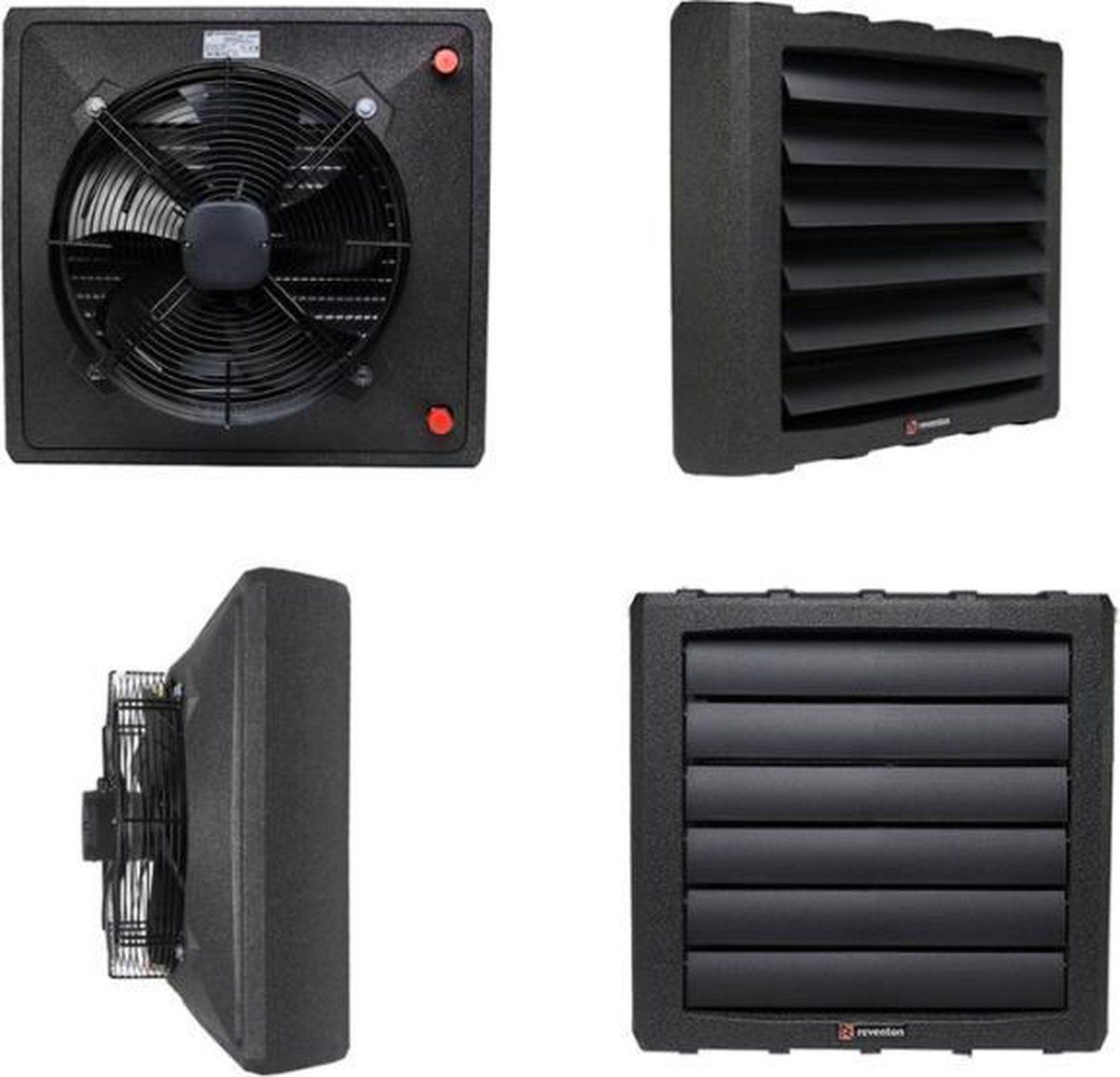 Reventon CV Lucht Heater met bevestigingsbeugel - 30KW indirect gestookte heater