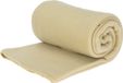 H&S Collection Fleece deken - polyester - creme wit - 125 x 150 cm