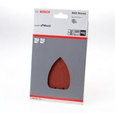 Bosch - set de 10 feuilles abrasives 125 mm, 2x40; 4x80; 4x120