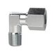 Riegler WEV184SLSTNPT Hoekschroefverbinding NPT 1/8 a., buitendiameter buis 4 mm, PN max. 100 bar, SW1 10, SW2 9, verzinkt staal.