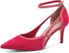 Tamaris Dames Pumps 1-22436-44 514 Rozih Leer/Textiel 39 EU