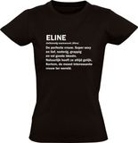 Sol's Eline Woordenboek Dames T-shirt Zwart XL