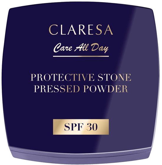 Claresa Protective Stone Pressed Powder - SPF 30 - Transparant
