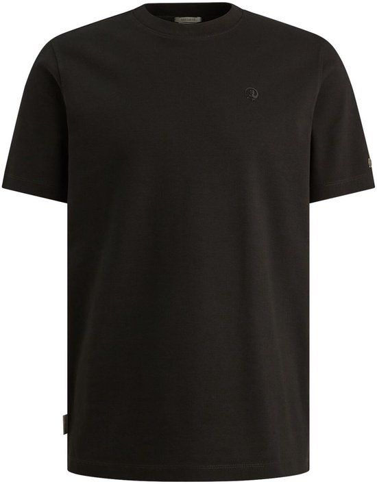 Cast Iron Short Sleeve R-Neck Regular Fit T-Shirt Black XXL