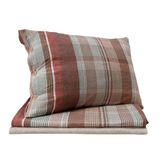 Gambito Beddengoedset, bed 180 cm, aarde