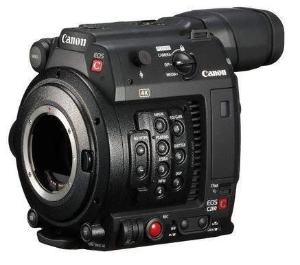 Canon Cinema EOS C200 Handcamcorder - 4K Ultra HD - Black