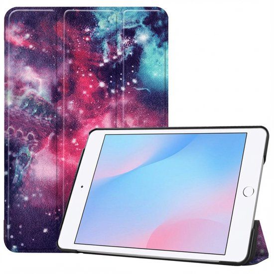 imoshion Tablet Hoes - Geschikt voor Apple iPad Mini 5 (2019) / Mini 4 (2015) - Trifold design - Space